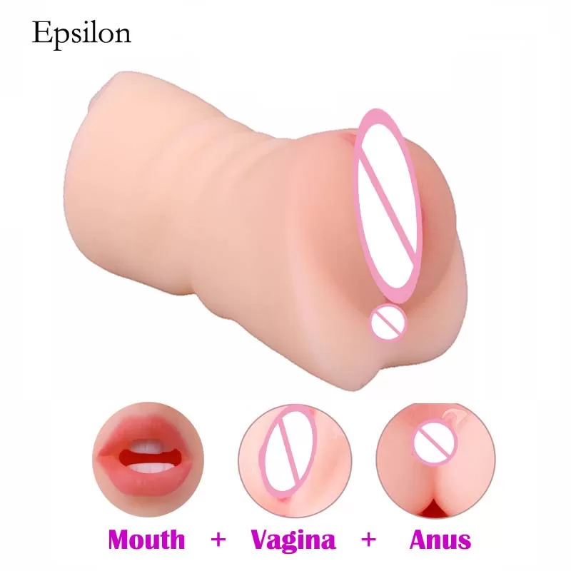 3 Holes Pussy ,Anus ,Blowjob ,Artificial Vagina sex toy - image 3