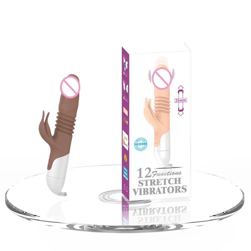 Heat up and down g spot rabbit Vibrating Dildo sex toy - image 3