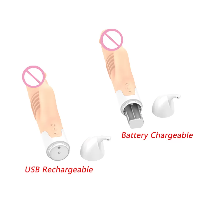 Heat up and down g spot rabbit Vibrating Dildo sex toy - image 4