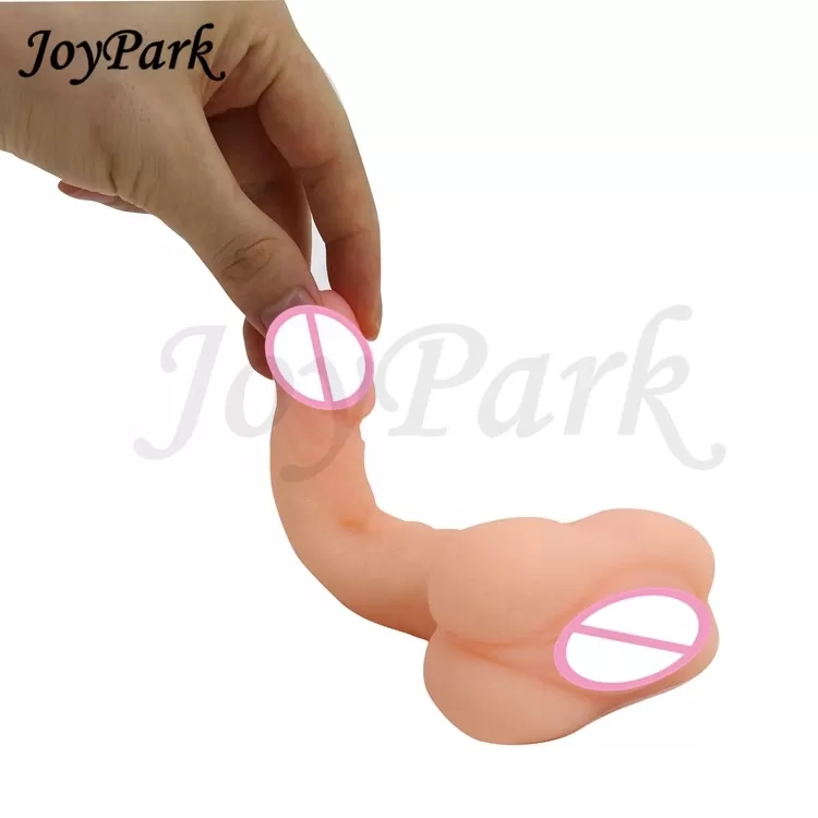 dildo penis extendable condom with vagina sex toy - image 4