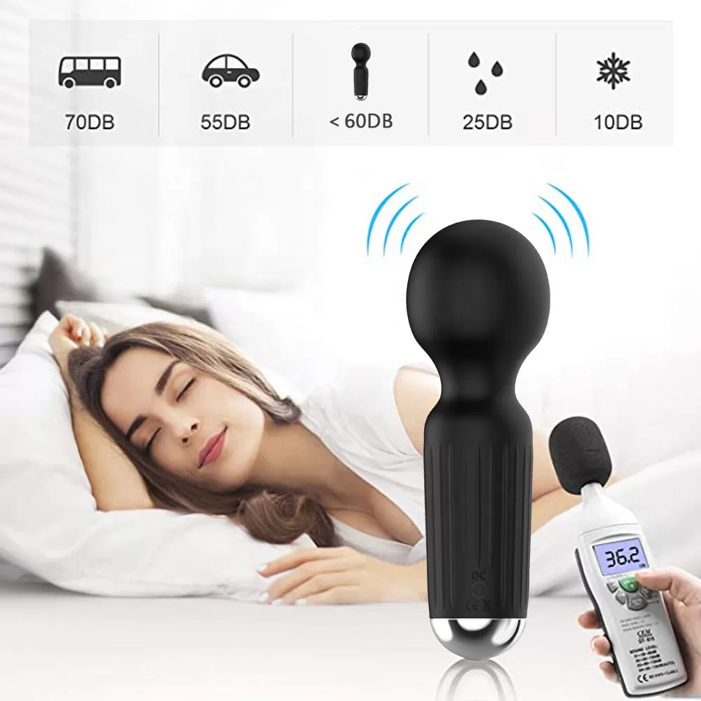Mini Wand massage Vibrator 20 Frequency sex toy - image 4