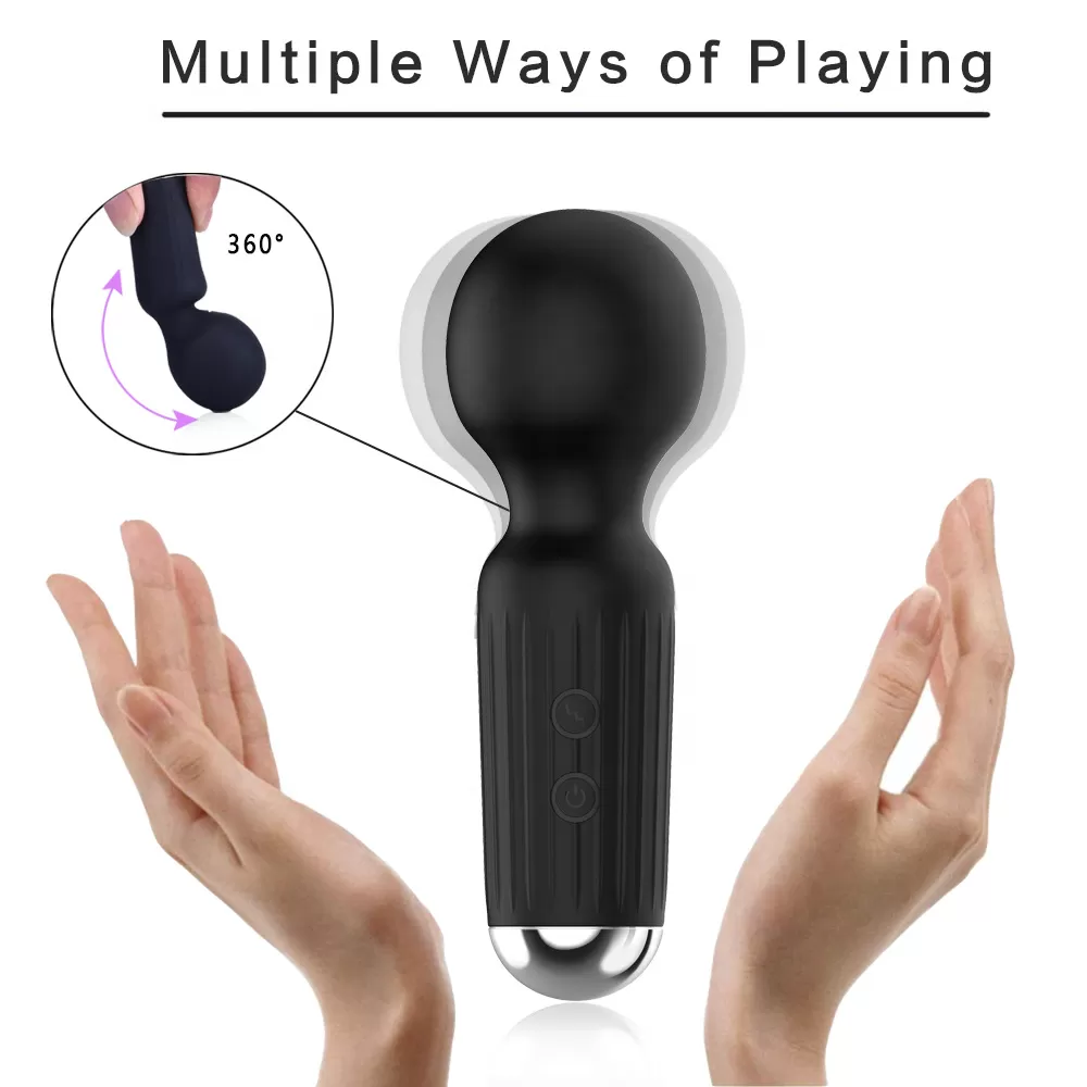 Mini Wand massage Vibrator 20 Frequency sex toy - image 5