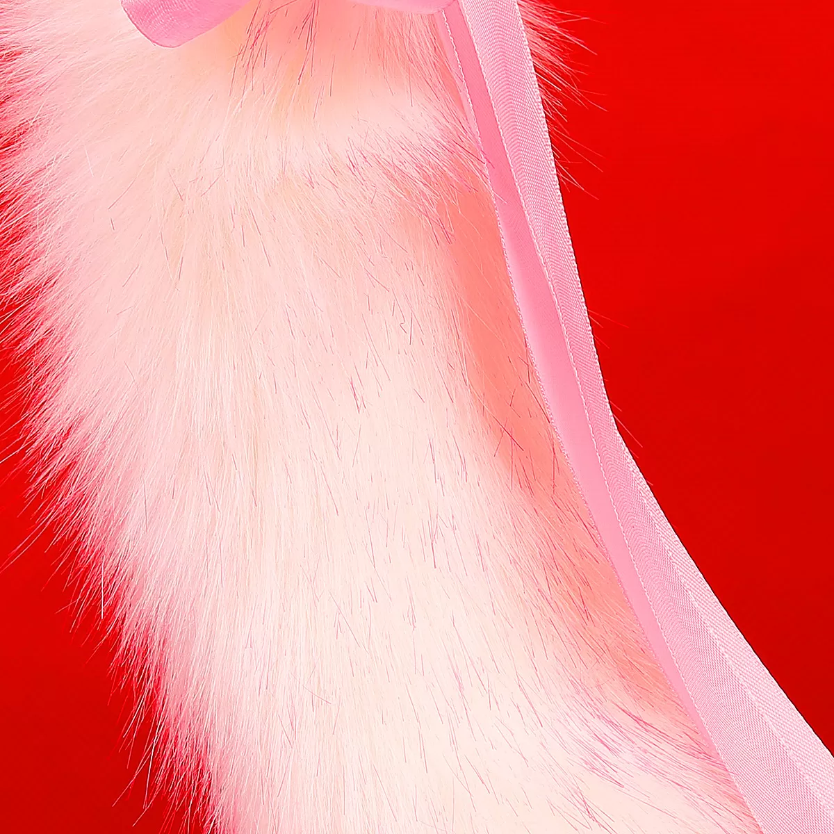 Butt plug fox tail stainless steel anal sex toy - image 2