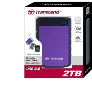 transcend portable 2TB hard drive, disk