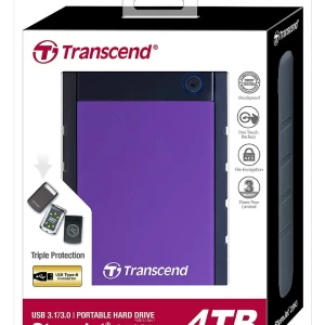 Transcend portable 4TB hard drive disk