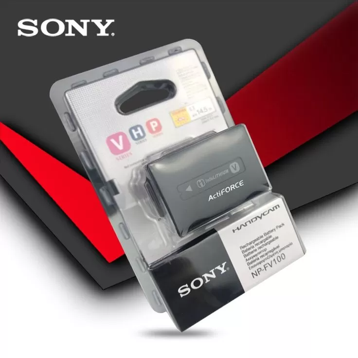 Sony NP-FV100 NPFV100 camera battery - image 2