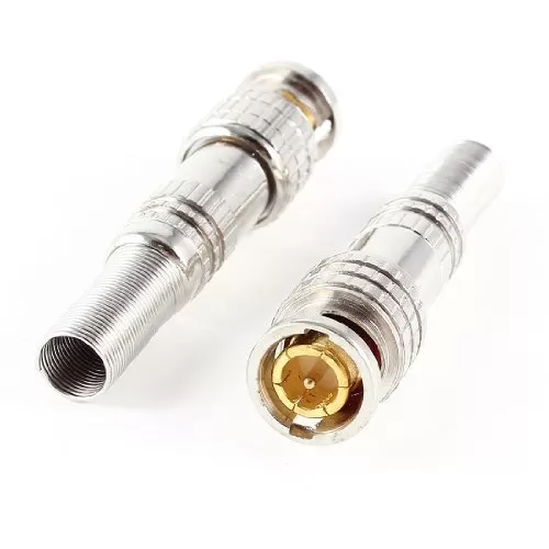 Metal Steel Male Jack Connector Plugs for CCTV Camera - image 2