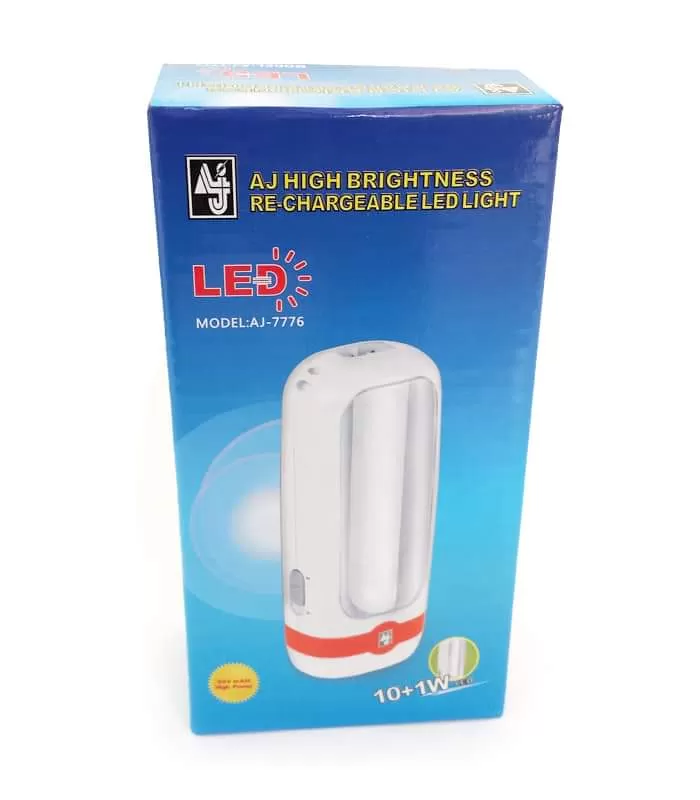 AJ 1W LED Torch with 10W LED Light Rechargeable