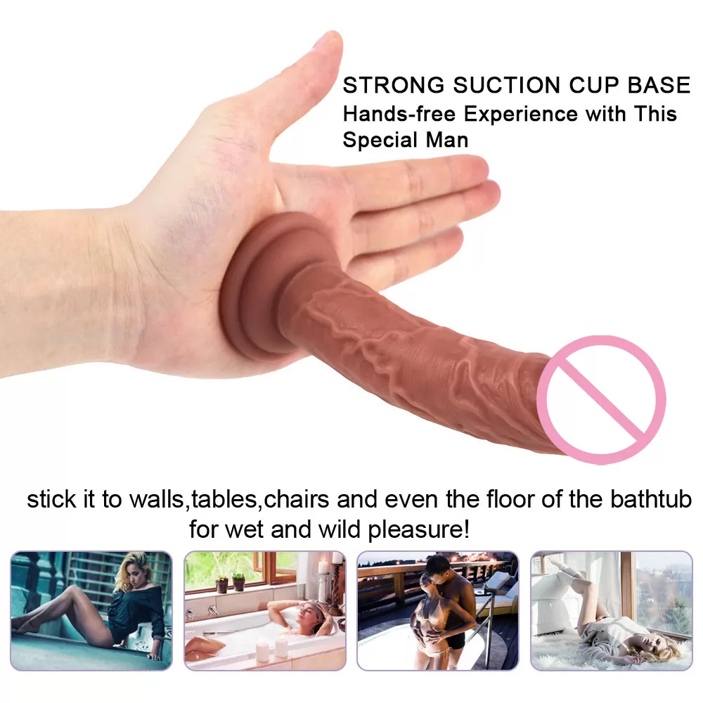 Sex Toys For Women 8 inch dick Dildo Vibrator - image 3