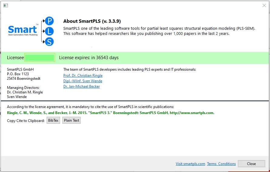 SmartPLS 3.3.9 Professional for Windows & MacOS - image 2