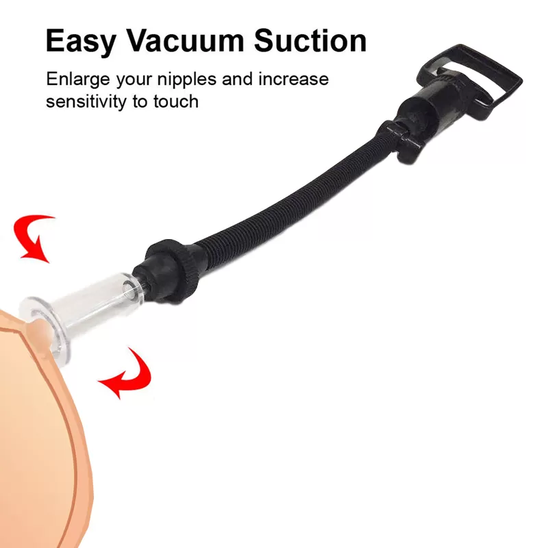 Manual Nipple Sucking Enlargement Vacuum Kit sex toy - image 2