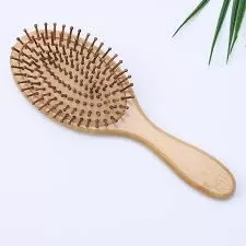 Wodden Comb Natural Paddle Airbag Massage Hairbrush - image 3