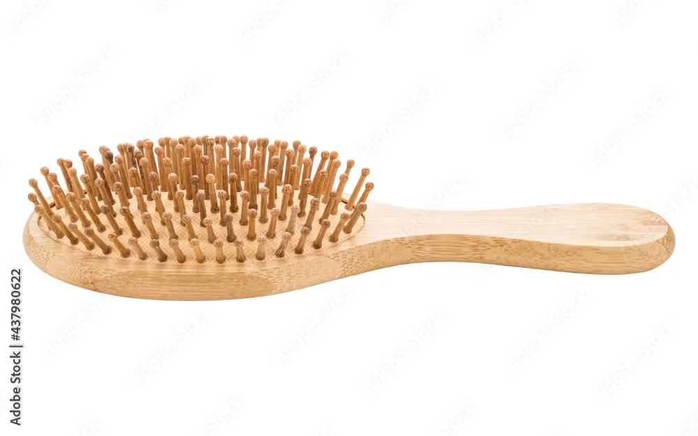 Wodden Comb Natural Paddle Airbag Massage Hairbrush - image 2