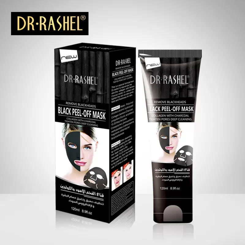 Dr Rashel Peel Off Black Mud Mask Face Mask, 100 ml - image 3