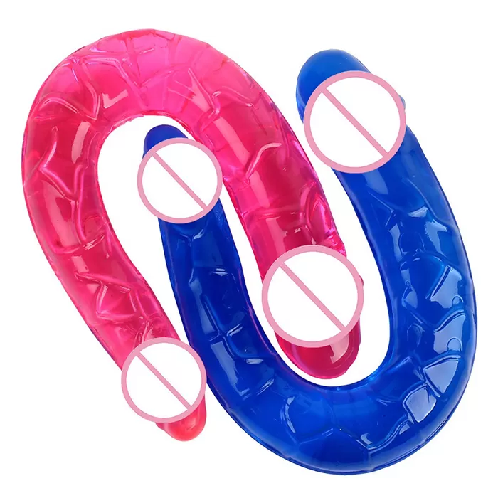 silicon Dildo Dual Sided penetration sex toy - image 3