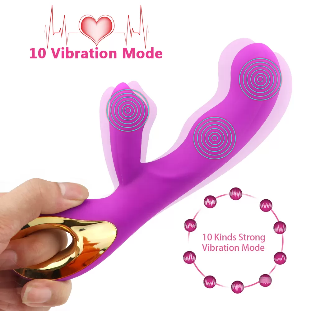 USB Recharge Clitoris Stimulator rabbit vibrator sex toy - image 3