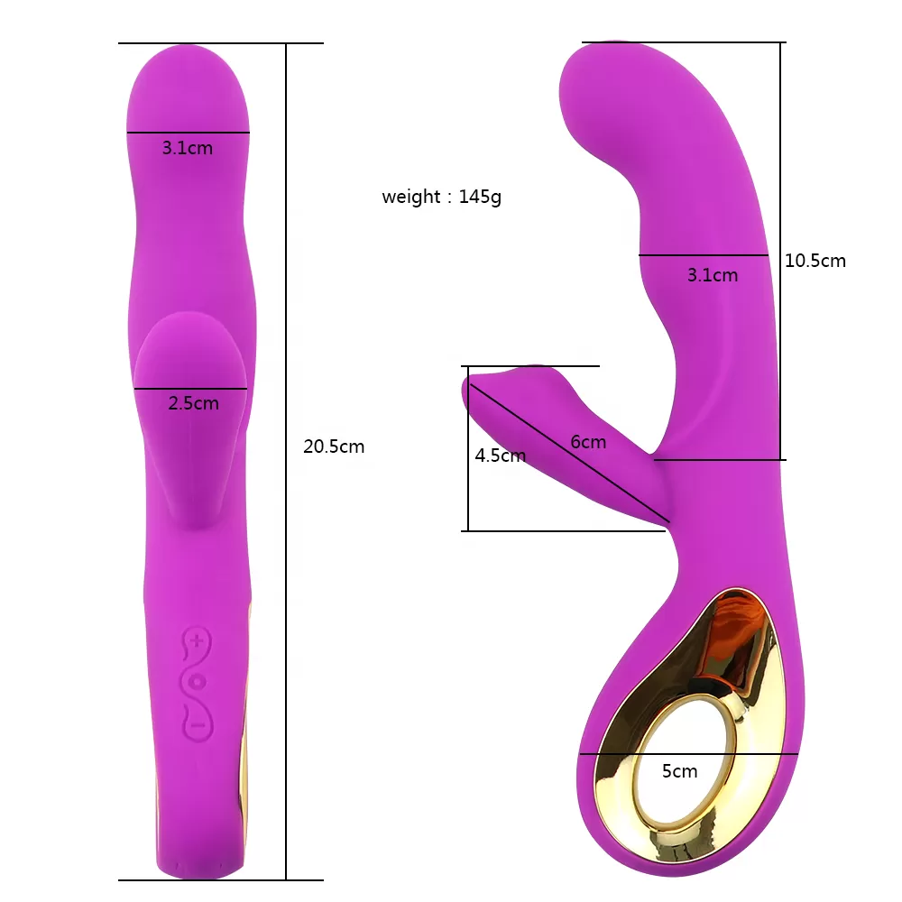 USB Recharge Clitoris Stimulator rabbit vibrator sex toy - image 4