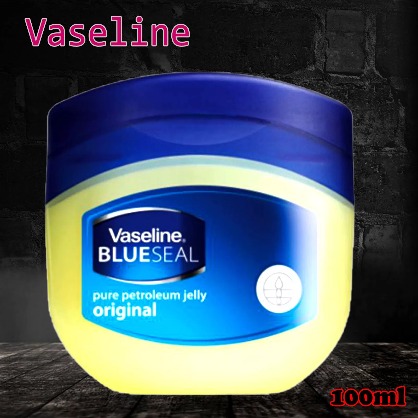 Vaseline blue seal pure petroleum jelly 100ml