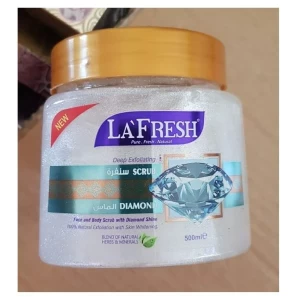 Lafresh Diamond Scrub 2 In 1 Face & Body Scrub  500ml