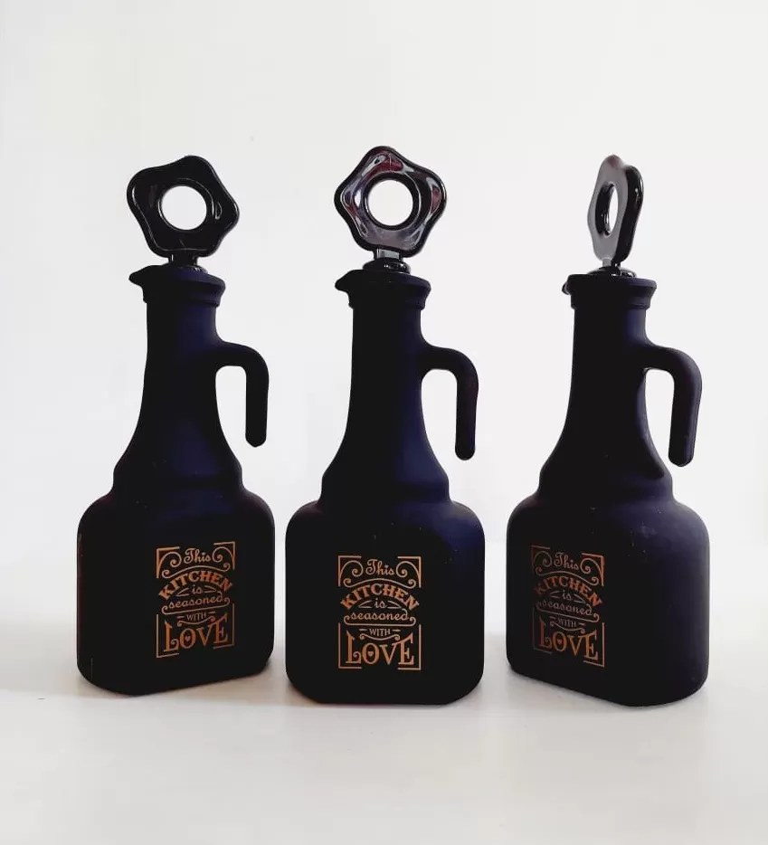 Herevin Vinegar and Oil Dispenser Glass 1Pcs 275ml - image 2