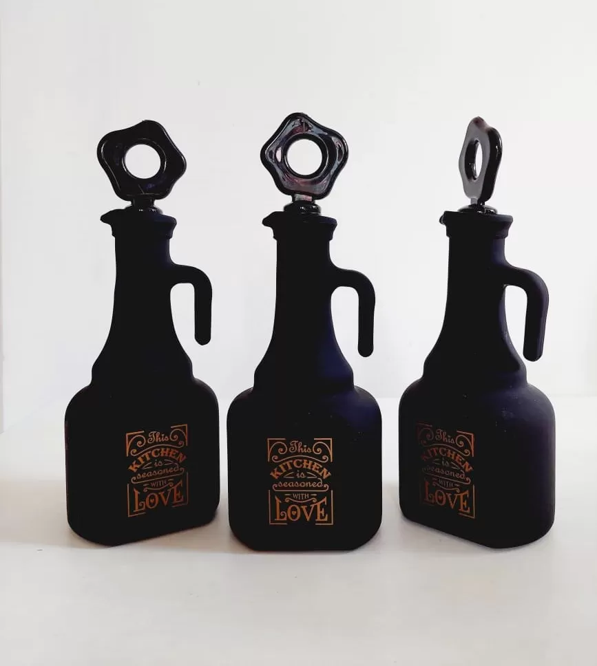 Herevin Vinegar and Oil Dispenser Glass 1Pcs 275ml - image 3