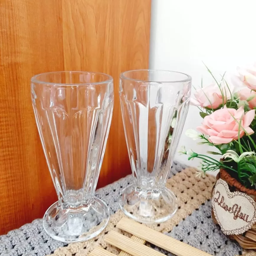 Milkshake Cup 400ml 2Pcs Smoothie Dessert - image 2