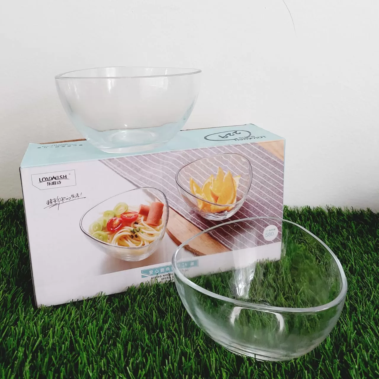Lovwish Aixing Noodle Bowl Set 2Pcs 580ml - image 3