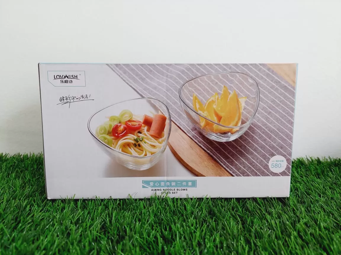 Lovwish Aixing Noodle Bowl Set 2Pcs 580ml - image 4