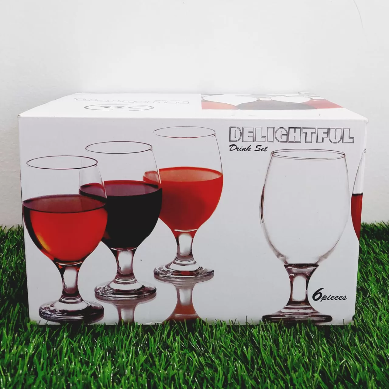Delightful Water Glass 14 Oz, Modern Crystal Clear - image 4