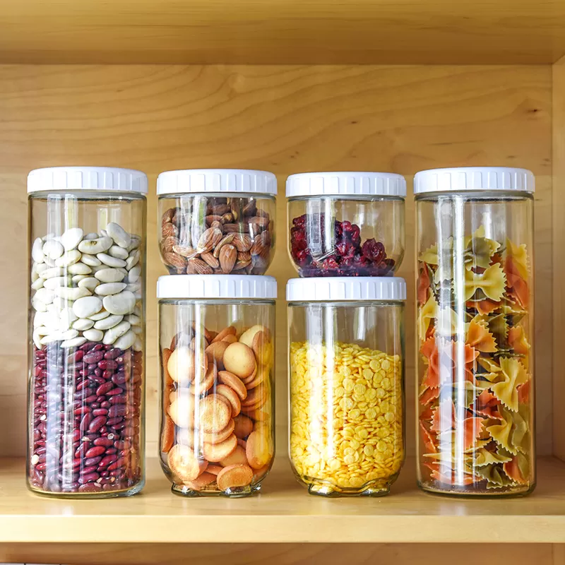 Lovwish Glass Jar 3Pcs Canister With Lid - image 1