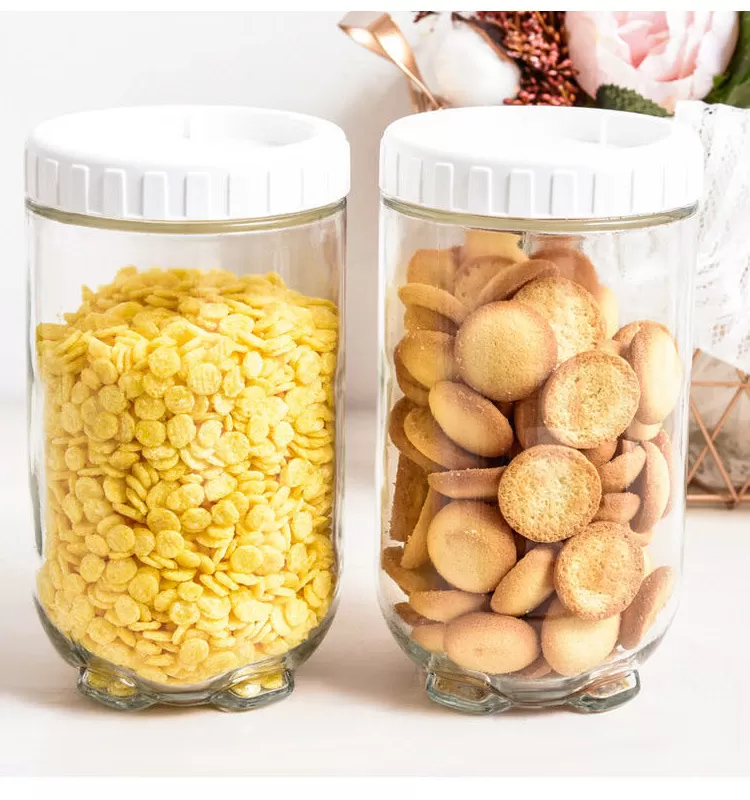 Lovwish Glass Jar 3Pcs Canister With Lid - image 6