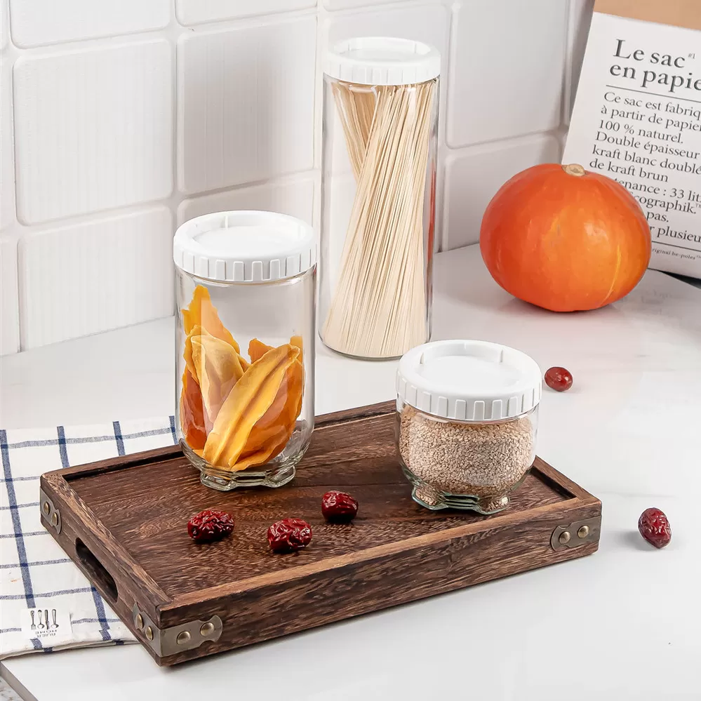 Lovwish Glass Jar 3Pcs Canister With Lid - image 8