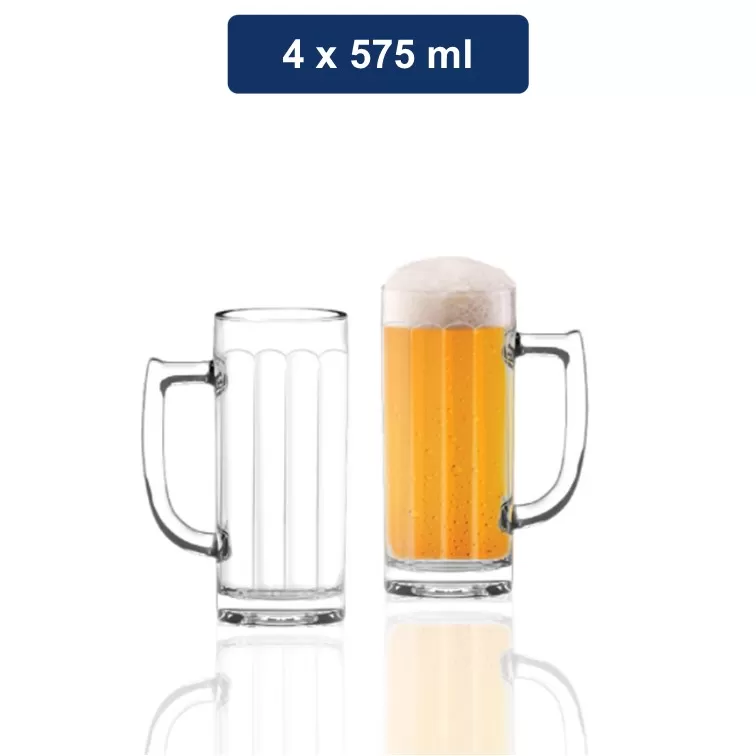 Citinova Hannover Beer Glasses Set 4Pcs 575ml - image 7