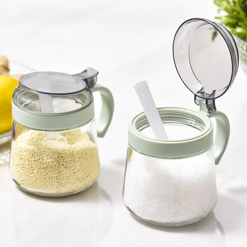 Lovwish Glass Oil Pot Set 4Pcs Sauce Jar  - image 3