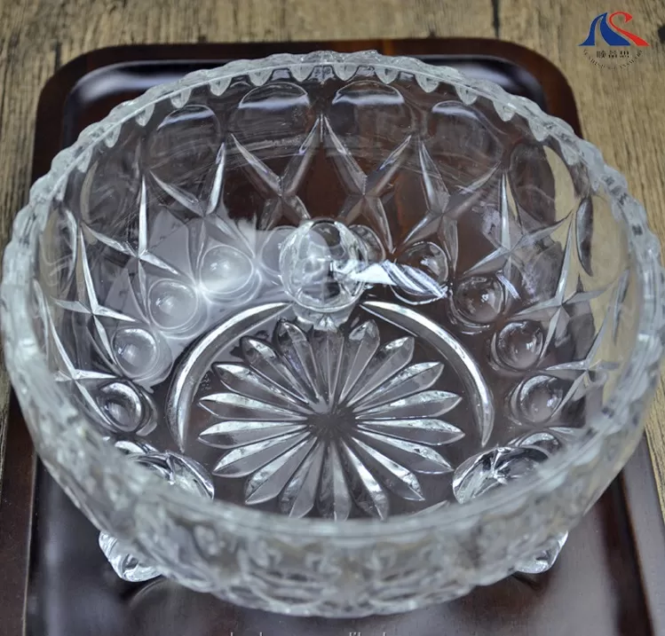 Deli Green Apple Mold 7pcs Glass Bowl Set  - image 3