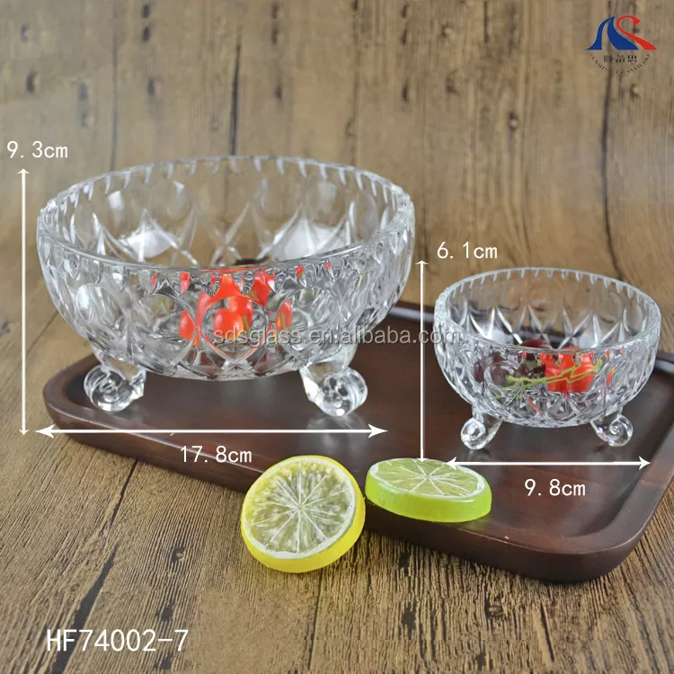 Deli Green Apple Mold 7pcs Glass Bowl Set  - image 5