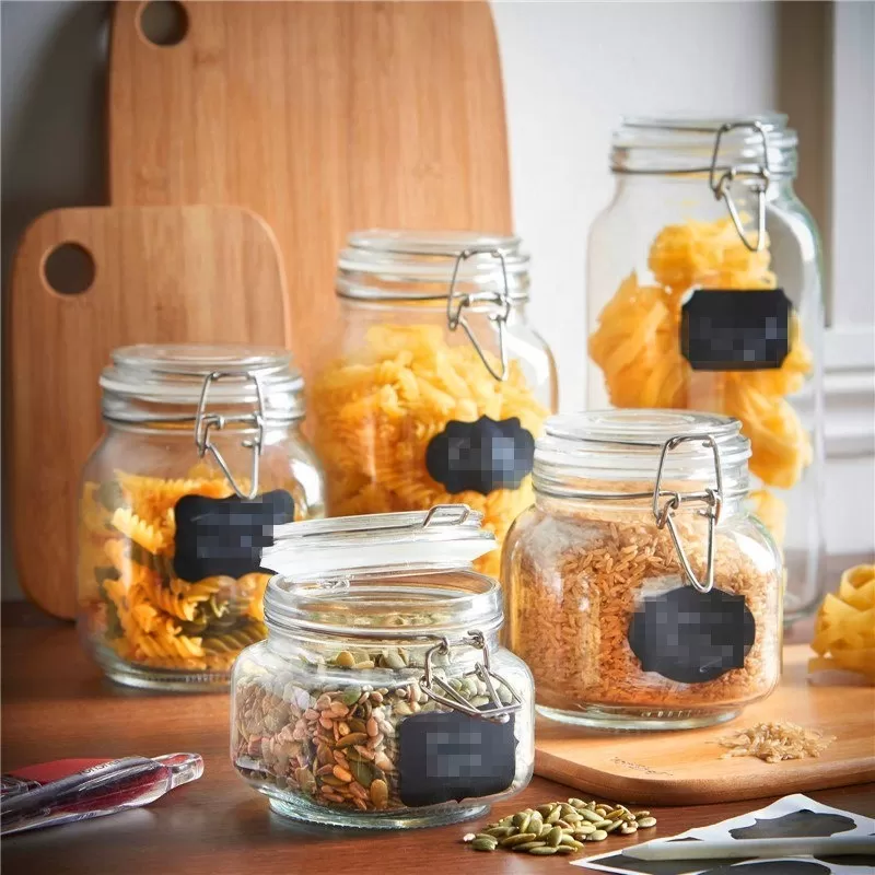 Deli Glass Jar 500ml 1Pcs Seasonings Stylish Canister  - image 5