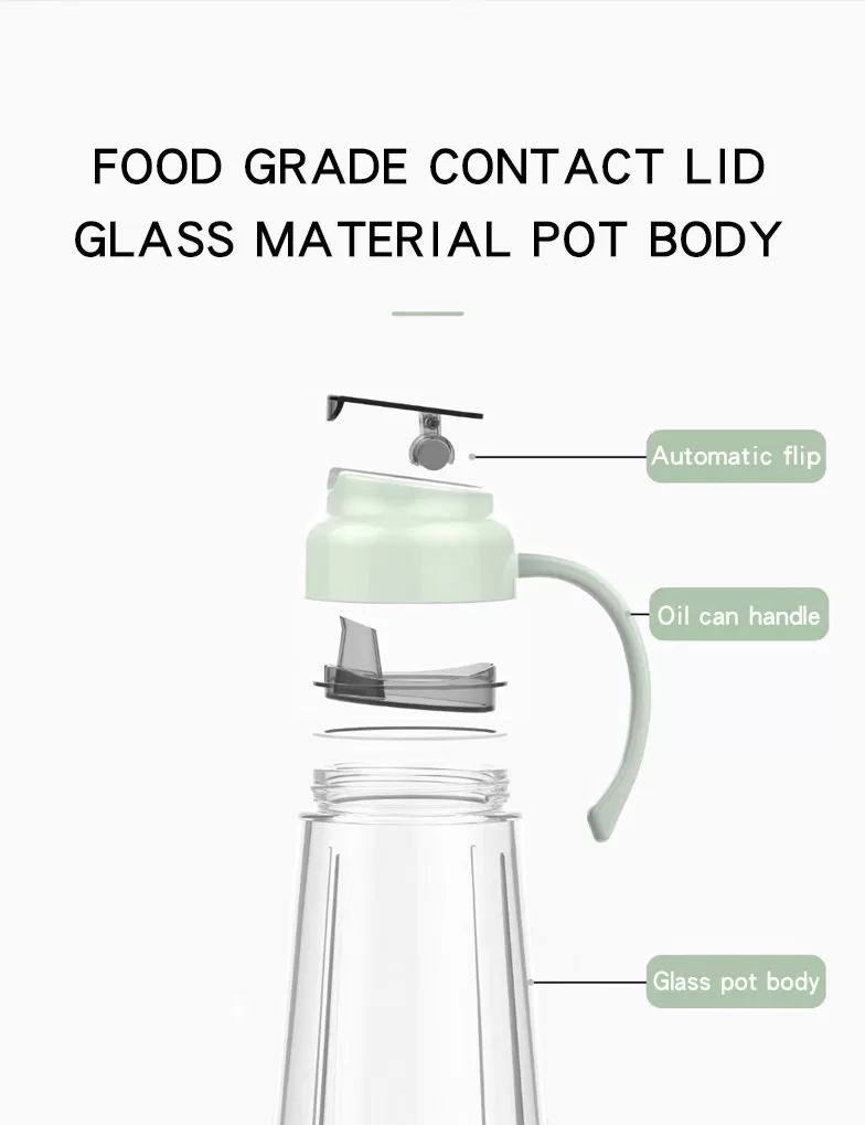 Lovwish Glass Seasonings Cooking Oil Bottle 650ml - image 4