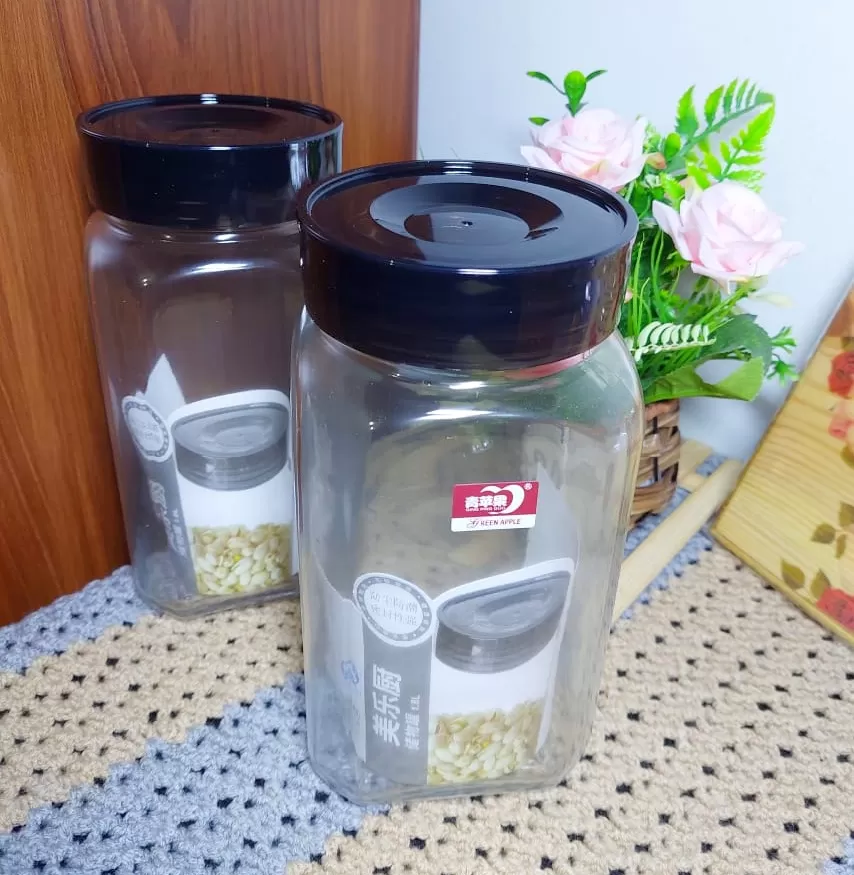Deli Glassware Green Apple Lockable Glass 1800ml 1Pcs  - image 4