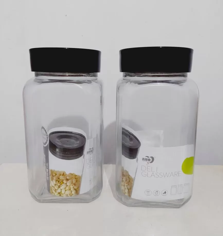 Deli Glassware Green Apple Lockable Glass 1800ml 1Pcs  - image 5