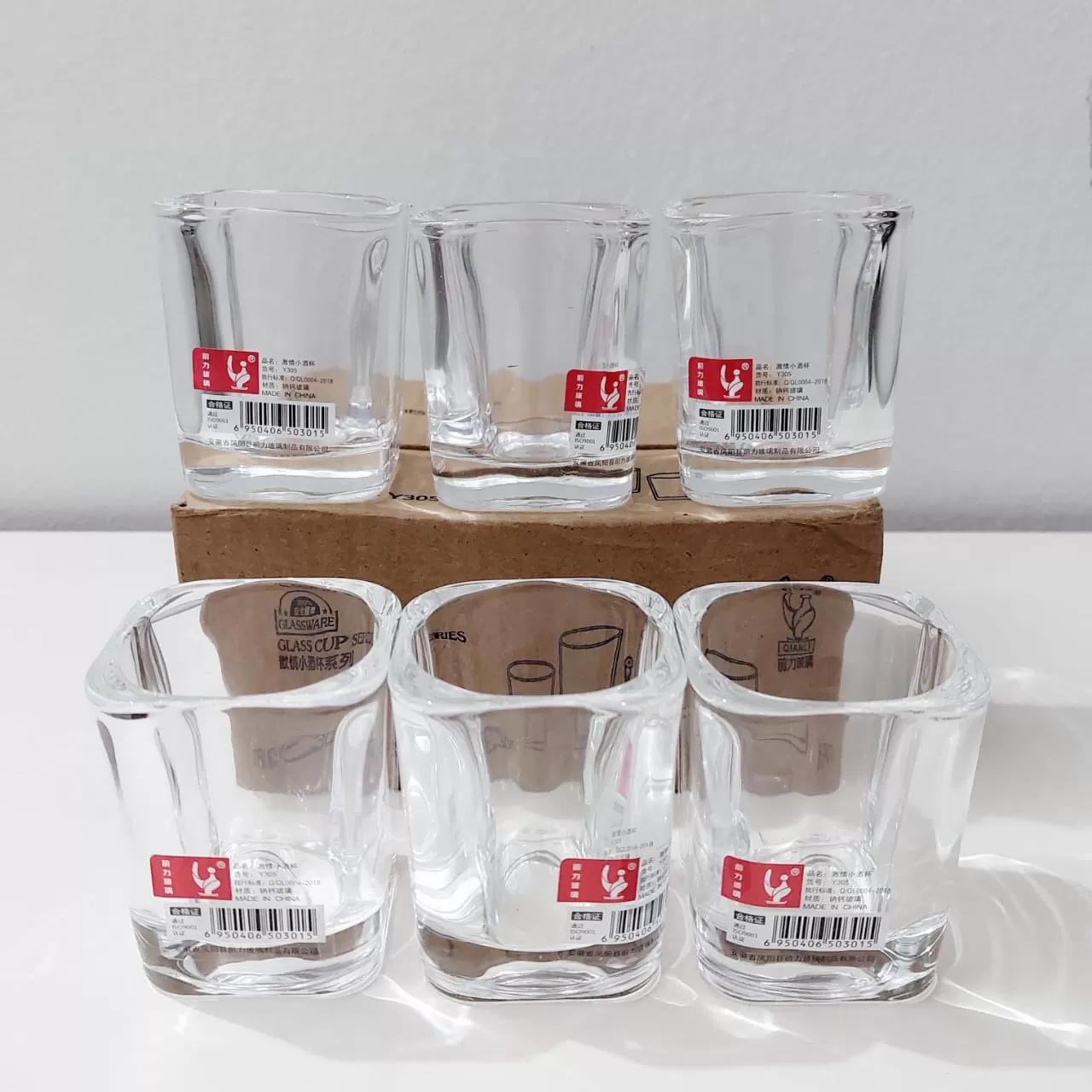 Qianli 6pcs Set Clear Shot Glass - image 8