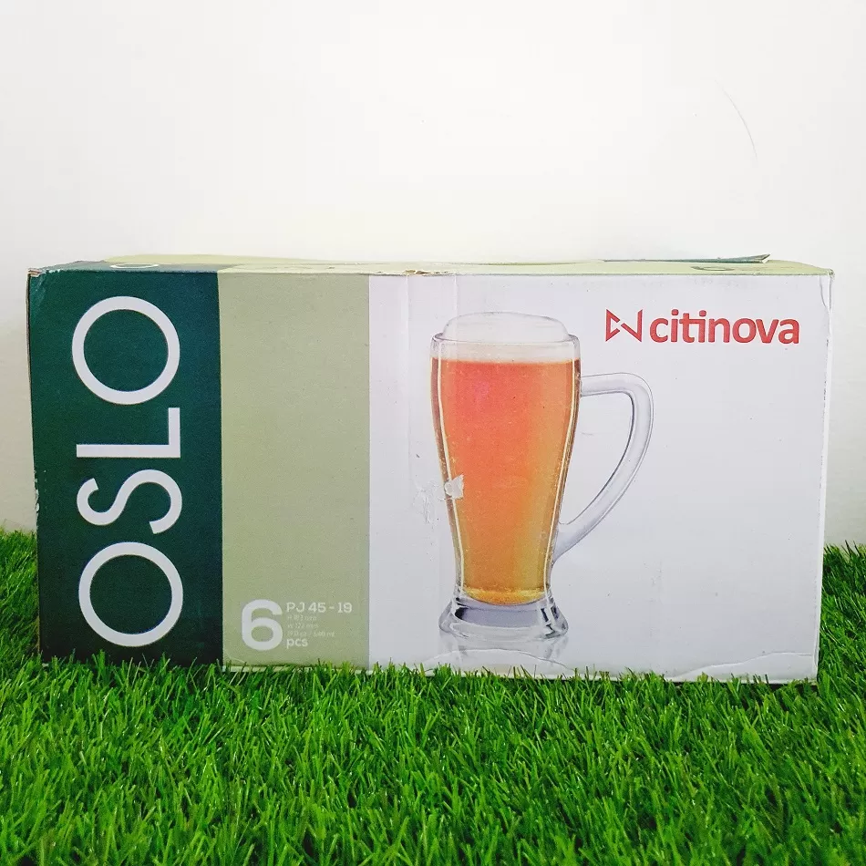 Citinova OSLO Beer Glasses Set 6Pcs 540ml - image 4