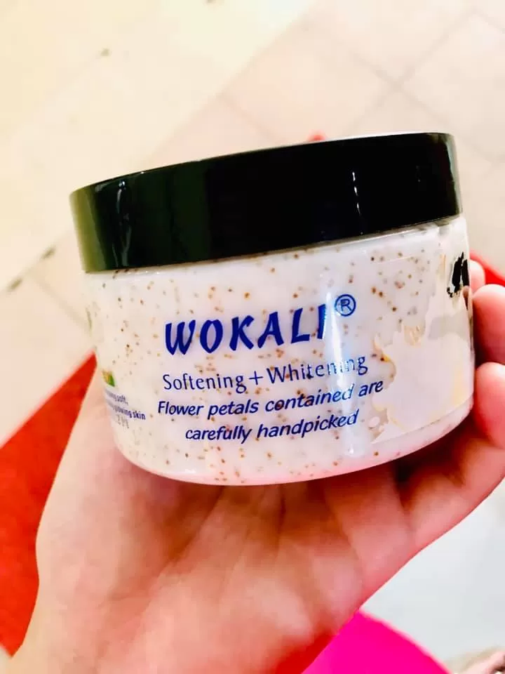 Wokali Cucumber Body Scrub 300ml Softening Moisturising - image 5