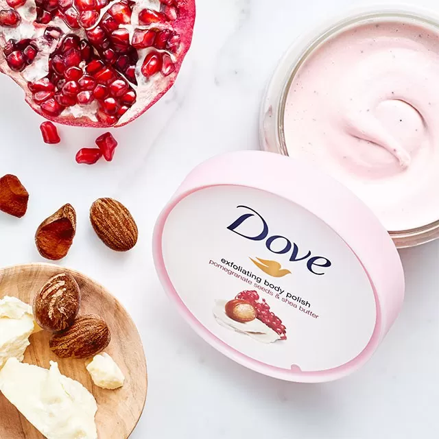 Dove Exfoliating Body Polish Pomegranate Seeds & Shea Butter 298g - image 3