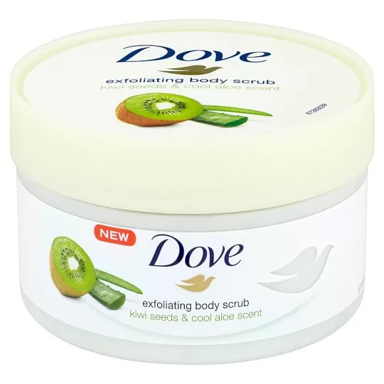 Dove Exfoliating Body Polish Kiwi & Aloe Body Scrub 298g - image 6