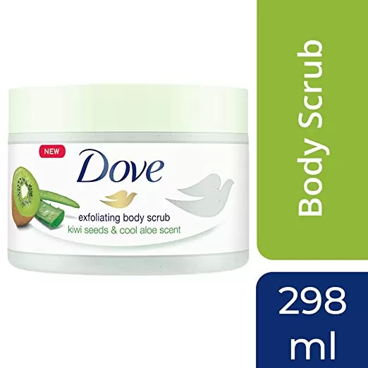 Dove Exfoliating Body Polish Kiwi & Aloe Body Scrub 298g - image 8