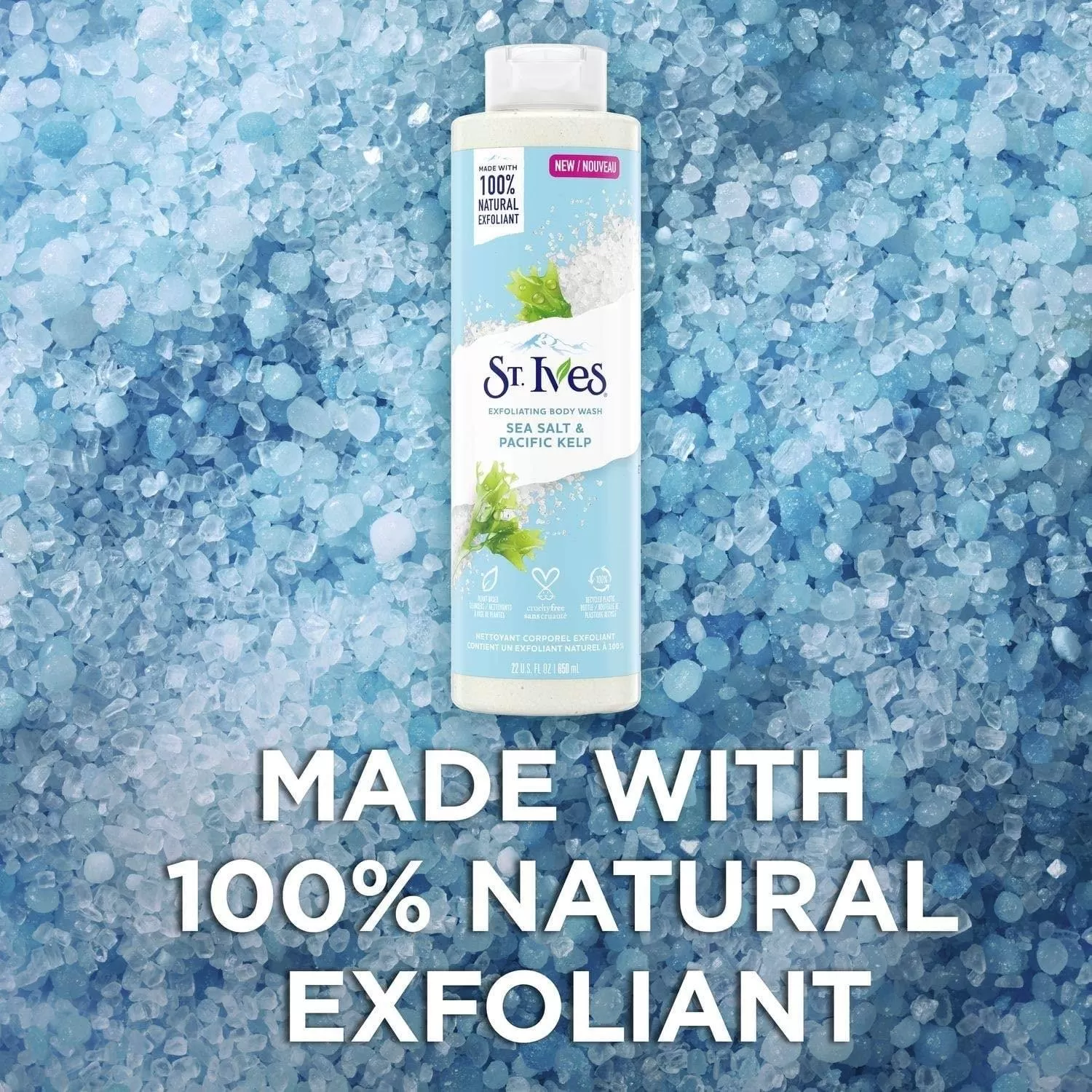 St Ives Exfoliating Body Wash Sea Salt & Pacific? 650ml