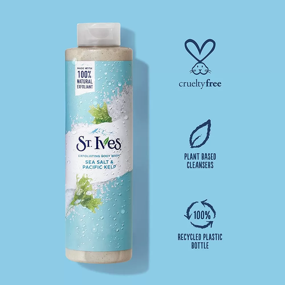 St Ives Exfoliating Body Wash Sea Salt & Pacific? 650ml - image 3