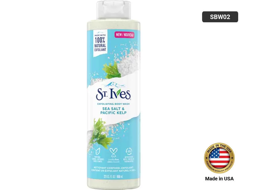 St Ives Exfoliating Body Wash Sea Salt & Pacific? 650ml - image 4