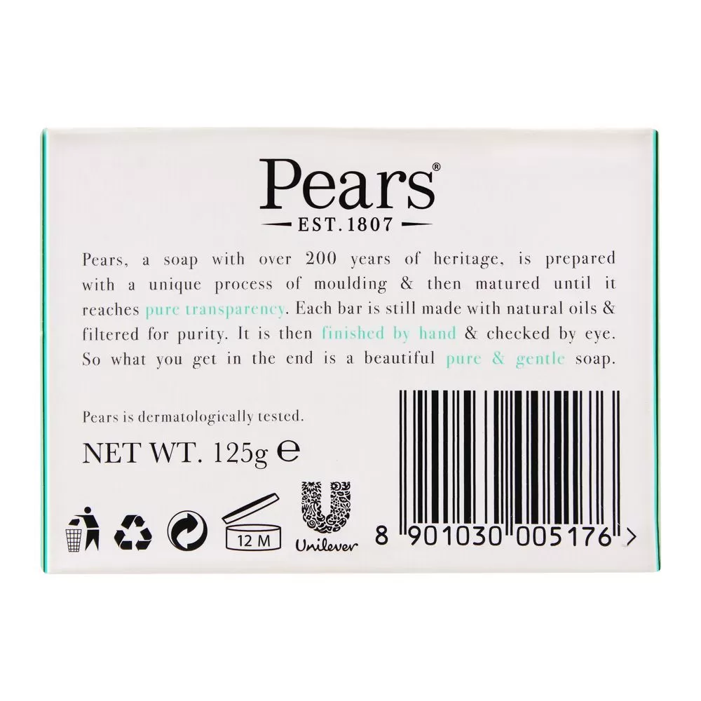 PearsEST1807 Transparent Soap 125g With Lemon Flower - image 2